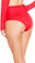 Roma Costume High - Waisted Shorts - Red