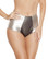 Roma Costume High-Waisted Leatherette Shorts - Silver/Black