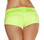 Roma Costume Low Rise Shorts with Button Front - Yellow