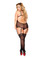 Roma Costume Romper with Sheer Detail - Plus