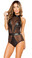 Roma Costume Romper with Patches and Zipper