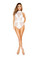 Roma Costume Romper with Covered V Detail