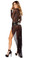 Roma Costume Sheer Robe with Hooks and G-String