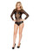 Roma Costume Romper with Covered Shorts, Cups, and Strips