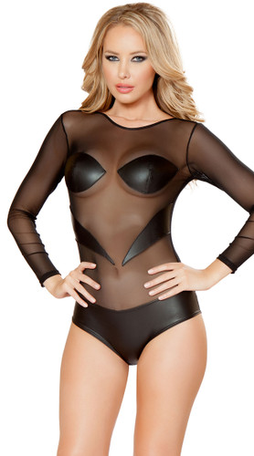 Roma Costume Romper with Covered Shorts, Cups, and Strips