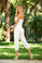 Mapale Bandeau Top Jumpsuit - White