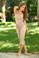 Mapale Bandeau Top Jumpsuit - Brown