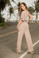 Mapale Asymmetrical Jumpsuit - Brown