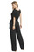 Mapale Asymmetrical Jumpsuit - Black
