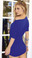Mapale Off The Shoulder Dress - Blue