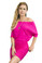 Mapale Off The Shoulder Dress - Pink