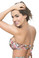 Mapale Bandeau Top with Removable Straps - Multi-colored