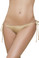 Mapale Teeny Thong Bikini Bottom - Gold