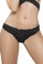 Mapale Rufle Ruched Hipster Bikini Bottom - Black
