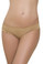 Mapale Rufle Ruched Hipster Bikini Bottom - Gold