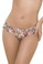 Mapale Waistband Ruched Bikini Bottom - Multi-Colored