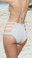 Mapale Strappy High Waist Bikini Bottom - Silver