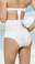 Mapale Classic High Waist Bikini Bottom - White