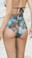 Mapale Classic High Waist Bikini Bottom - Turquoise