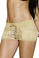 Mapale Floral Lace Shorts - Mocha