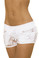 Mapale Floral Lace Shorts - White