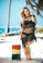 Mapale Sexy Strings Dress Cover-Up - Black