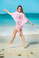 Mapale Pretty in Pink Cover-Up Dress