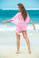 Mapale Pretty in Pink Cover-Up Dress