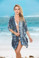 Mapale Tie-Dye Kimono Cover-Up