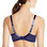 Affinitas Jeanie Plunge Molded Bra - Navy Blue