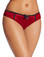 Affinitas Charlotte Bikini Panty - Red/Black