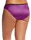 Affinitas Charlotte Bikini Panty - Purple Wine/Black