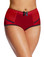 Affinitas Charlotte Highwaist Brief - Red/Black