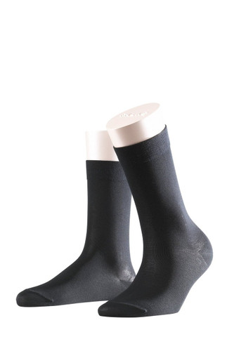 Falke Cotton Touch Ankle Socks - Black