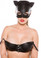 Allure Lingerie Faux Leather Cat Mask