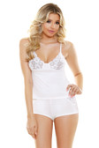 Fantasy Lingerie Ivy Cami & Cutout Lace Shorts Set
