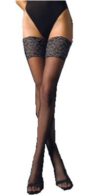 Fishnet Wild Lace Top Thigh Highs - Each Pair (4926)