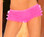 Elegant Moments Ruffle Neon Booty Short