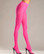 Be Wicked Opaque Pantyhose - Neon Pink