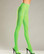 Be Wicked Opaque Pantyhose - Lime Green