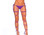 BodyZone Garter Set with Spaghetti Strap - Purple
