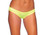 BodyZone Scrunch Hip Half Back - Neon Yellow
