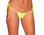BodyZone Tie Side G-String - Neon Yellow