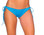 BodyZone Tie Side Scrunch Bottom - Turquoise