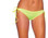 BodyZone Tie Side Scrunch Bottom - Neon Yellow