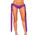 BodyZone Ribbon Tie Shorts - Purple