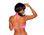 BodyZone Bow Front Top - Neon Pink