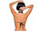 BodyZone Bow Front Top - Black
