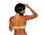 BodyZone Bow Front Top - Neon Yellow