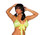 BodyZone Bow Front Top - Neon Yellow